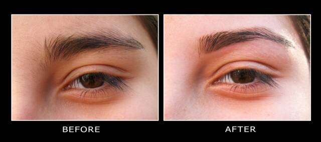 Brazilian waxing, Brow shaping